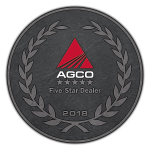 AGCO Five Star Dealer Medallion 2018